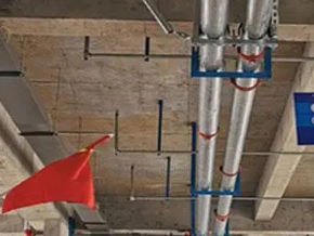左云管廊支架的安装方法